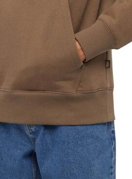 Sweat à capuche Dickies Summerdale marron pour homme