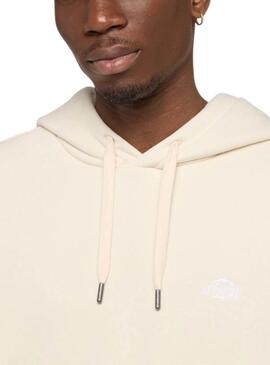 Sweat à capuche Dickies Summerdale beige pour homme