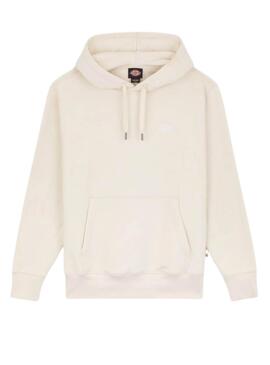 Sweat à capuche Dickies Summerdale beige pour homme