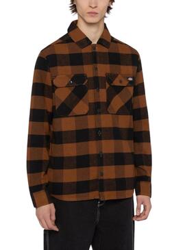 Chemise Dickies Sacramento toffee pour homme
