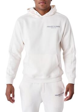 Sweatshirt Project x Paris Classique blanc pour homme