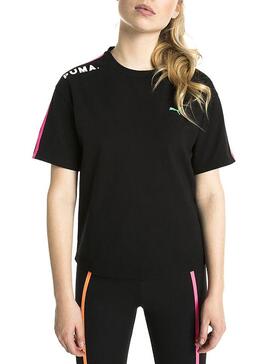 T-Shirt Puma Black Chase