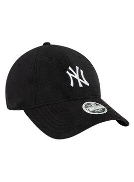 Casquette New Era Cosy noire pour femme et homme