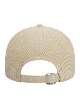 Casquette New Era Cord beige pour femme et homme