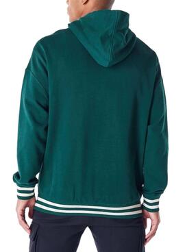 Sweat à capuche New Era Oakland Athletics vert pour hommes et femmes