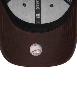 Casquette New Era NOS League marron pour homme et femme