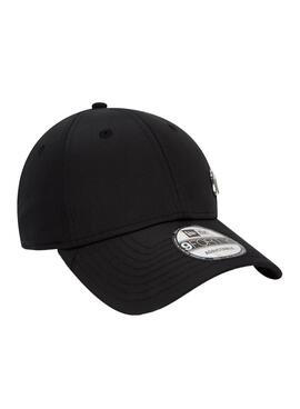Casquette New Era Flawless Logo noire pour femme et homme