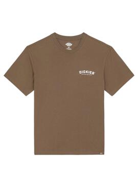 T-shirt Dickies Builder marron pour homme