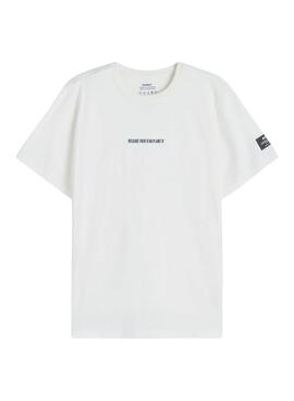 T-shirt Ecoalf Almeralf blanc pour homme