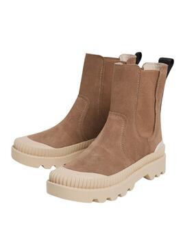 Bottes Pepe Jeans Ascot toastées pour femme