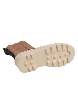 Bottes Pepe Jeans Ascot toastées pour femme