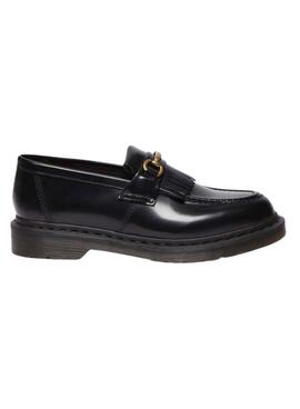 Chaussure mocassin Dr. Martens Adrian Snaffle noir pour femme