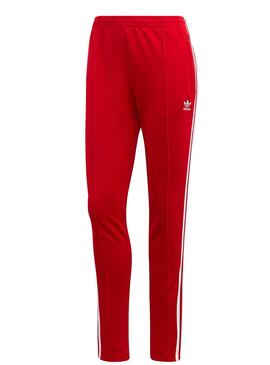 Pantalon Adidas SST Rouge Pour Femme