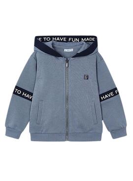 Sweatshirt Mayoral Cinta Texte pour garçon