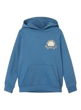 Sweat-shirt Name It Lubba bleu pour garçon
