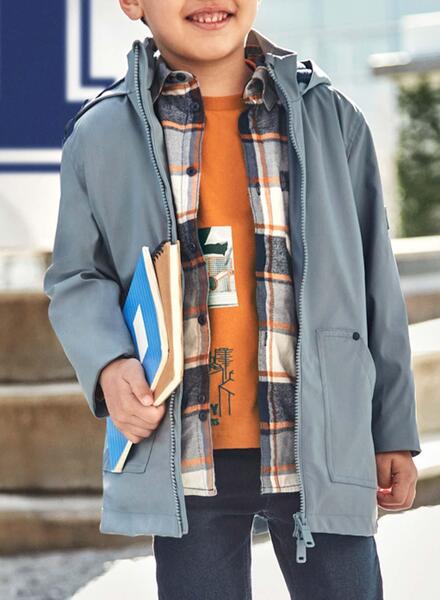 Mayoral grey coat 2025