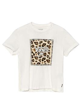 T-shirt Vans Felidae avec imprimé animal pour fille