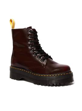 Dr Martens Vegan Jadon II Cerise Pour Femme