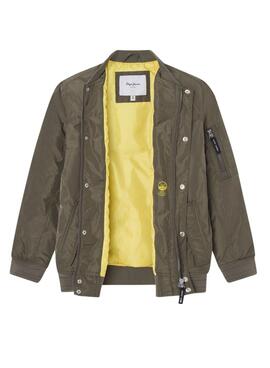 Veste bomber Pepe Jeans Oconnor vert