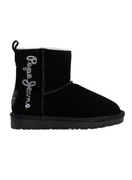 Bottes Pepe Jeans Diss noires pour fille