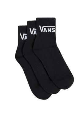 Chaussettes Vans Patched noires pour garçon et fille