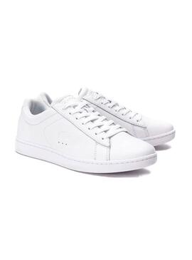 Baskets Lacoste Carnaby Evo Blanc Pour Femme