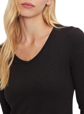 Robe Calvin Klein Jeans Textured noire pour femme