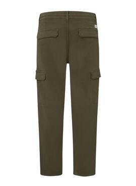 Pantalon Pepe Jeans Gymdigo vert pour homme