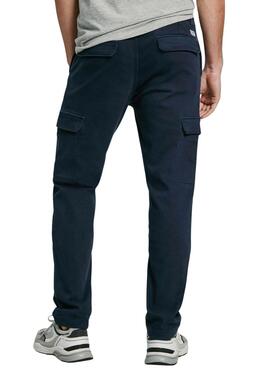 Pantalon Pepe Jeans Gymdigo marine pour homme
