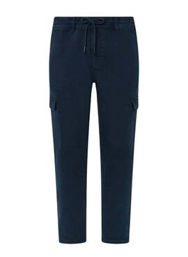 Pantalon Pepe Jeans Gymdigo marine pour homme