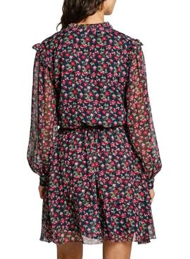 Robe Pepe Jeans Olive bleue marine pour femme