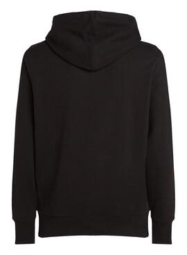 Sweatshirt Calvin Klein Jeans Distressed noir pour homme