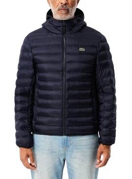 Veste matelassée Lacoste bleu marine pour homme