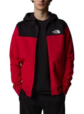 Veste The North Face Icon Rouge et Noir pour homme