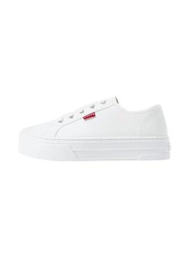 Baskets Levis Tijuana Blanc Pour Femme