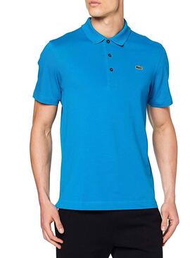 Polo Lacoste Sport L1230 Bleu B9V Homme