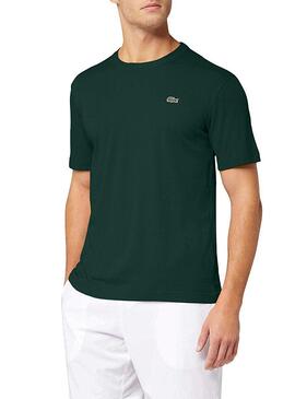 T-Shirt Lacoste Sport Vert pour Homme