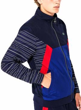 Survêtement Lacoste Sport Tennis Bleu Pour Homme