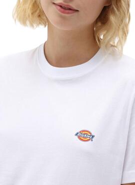 T-shirt Dickies Mapleton Blanc pour femme
