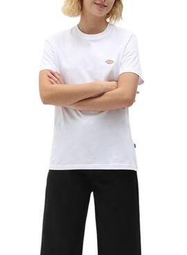 T-shirt Dickies Mapleton Blanc pour femme