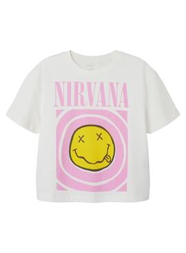 Maillot Name It Nirvana blanc