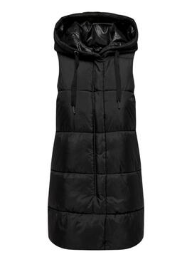 Gilet Only Asta matelassé noir pour femme