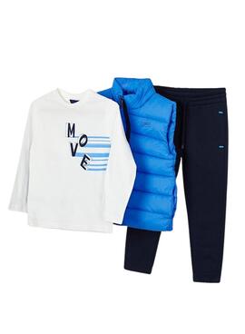 Ensemble Mayoral Active Bleu Électrique pour garçon