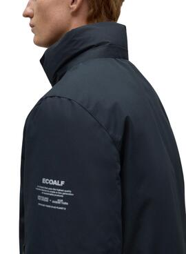 Veste Ecoalf Parko Noir pour homme