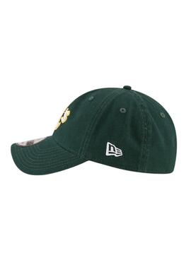 Casquette New Era Oakland Athletics Core Classic verte pour homme et femme