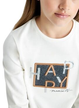 T-shirt Mayoral Happy Moments pour fille