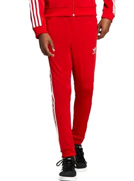Pantalon Adidas Superstar Rouge Enfante 