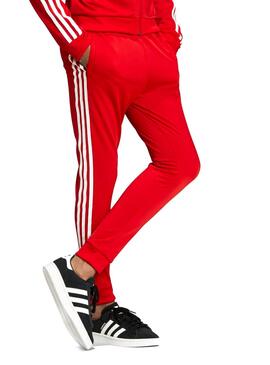 Pantalon Adidas Superstar Rouge Enfante 