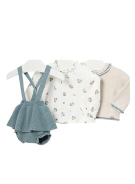 Ensemble Mayoral 3 Pièces Salopette pour Bébé