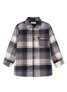 Chemise Veste Mayoral Carreaux Carotte pour garçon